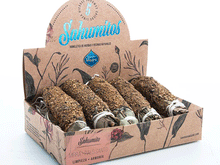 Naložite sliko v pregledovalnik galerije, naravno kadilo zvitek evkaliptus lovor cedra naravno kadilo za obrede naravno kadilo zvitek za ciscenje prostora sagrada madre naravno kadilo za prostor sahumitos