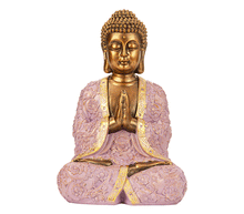 Naložite sliko v pregledovalnik galerije, buda kip buda kipec figura buda buddha dekoracija za dom buda meditacija buda zascita meditacija anjali mudra