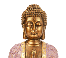 Naložite sliko v pregledovalnik galerije, buda kip buda kipec figura buda buddha dekoracija za dom buda meditacija buda zascita meditacija anjali mudra