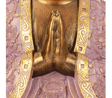 Naložite sliko v pregledovalnik galerije, buda kip buda kipec figura buda buddha dekoracija za dom buda meditacija buda zascita meditacija anjali mudra