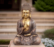 Naložite sliko v pregledovalnik galerije, buda kip buda kipec figura buda buddha dekoracija za dom buda meditacija buda zascita meditacija