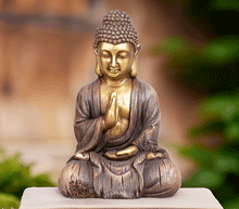 Naložite sliko v pregledovalnik galerije, buda kip buda kipec figura buda buddha dekoracija za dom buda meditacija buda zascita meditacija