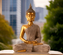 Naložite sliko v pregledovalnik galerije, buda kip buda kipec figura buda buddha dekoracija za dom buda meditacija buda zascita meditacija