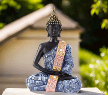 Naložite sliko v pregledovalnik galerije, buda kip buda kipec figura buda buddha dekoracija za dom buda meditacija buda zascita meditacija