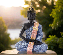 Naložite sliko v pregledovalnik galerije, buda kip buda kipec figura buda buddha dekoracija za dom buda meditacija buda zascita meditacija