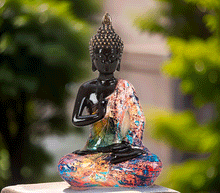 Naložite sliko v pregledovalnik galerije, buda kip buda kipec figura buda buddha dekoracija za dom buda meditacija buda zascita meditacija vitkara mudra