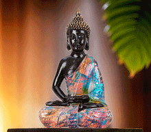 Naložite sliko v pregledovalnik galerije, buda kip buda kipec figura buda buddha dekoracija za dom buda meditacija buda zascita meditacija