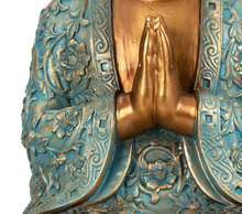 Naložite sliko v pregledovalnik galerije, buda kip buda kipec figura buda buddha dekoracija za dom buda meditacija buda zascita meditacija