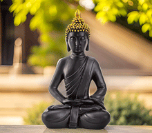 Naložite sliko v pregledovalnik galerije, buda kip buda kipec figura buda buddha dekoracija za dom buda meditacija buda zascita meditacija