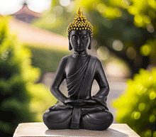Naložite sliko v pregledovalnik galerije, buda kip buda kipec figura buda buddha dekoracija za dom buda meditacija buda zascita meditacija