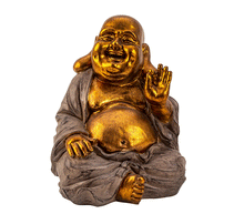 Naložite sliko v pregledovalnik galerije, buda kip buda kipec figura buda buddha dekoracija za dom buda meditacija buda zascita meditacija veseli buda