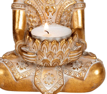 Naložite sliko v pregledovalnik galerije, buda kip buda kipec figura buda buddha dekoracija za dom buda meditacija buda svecnik zascita meditacija svečnik buda