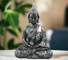 Naložite sliko v pregledovalnik galerije, kipec buda kip buda figura bude buddha meditacija figura buda zaščita buddhe za dom dekoracija buda dom modrost sprostitev