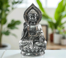 Naložite sliko v pregledovalnik galerije, kipec buda kip buda figura bude buddha meditacija figura buda zaščita buddhe za dom dekoracija buda dom modrost sprostitev