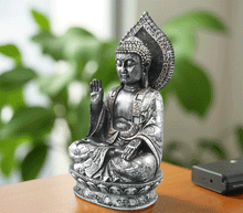 Naložite sliko v pregledovalnik galerije, kipec buda kip buda figura bude buddha meditacija figura buda zaščita buddhe za dom dekoracija buda dom budizem