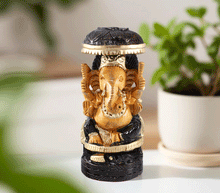 Naložite sliko v pregledovalnik galerije, kipec ganesh figura ganesha kip ganeš ganeša slon uspeh bogastvo ganesha poslovni uspeh modrost dekoracija dom ganeš blagostanje zaščita za dom