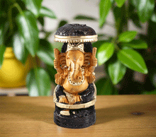 Naložite sliko v pregledovalnik galerije, kipec ganesh figura ganesha kip ganeš ganeša slon uspeh bogastvo ganesha poslovni uspeh modrost dekoracija dom ganeš blagostanje zaščita za dom