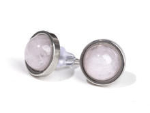 Naložite sliko v pregledovalnik galerije, uhani s kristali kristalni uhani nakit iz kristalov uhani podragi kamni uhani roževec talisman