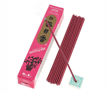 Naložite sliko v pregledovalnik galerije, morning star lotus incense nippon kodo japonske dišeče palčke japonske disave japonske disece palcke morning star lotus kadila kadilo morning star