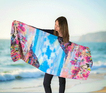 Naložite sliko v pregledovalnik galerije, obojestranski ženski šal poletni šali modni sal pisani sali cvetlice prehodni sal viskoza svila barvit ženski šali moda udoben šal mehek obojestranski sal jesenski šal cvetlični ženski šal moda