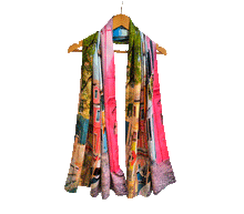 Naložite sliko v pregledovalnik galerije, obojestranski ženski šal poletni šali modni sal pisani sali cvetlice prehodni sal viskoza svila barvit ženski šali moda udoben šal mehek obojestranski sal jesenski šal cvetlični ženski šal moda