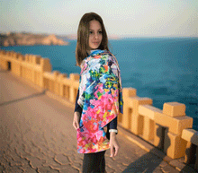 Naložite sliko v pregledovalnik galerije, obojestranski ženski šal poletni šali modni sal pisani sali cvetlice prehodni sal viskoza svila barvit ženski šali moda udoben šal mehek obojestranski sal jesenski šal cvetlični ženski šal