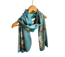 Naložite sliko v pregledovalnik galerije, obojestranski ženski šal poletni šali modni sal pisani sali cvetlice prehodni sal viskoza svila barvit ženski šali moda udoben šal mehek obojestranski sal jesenski šal cvetlični ženski šal