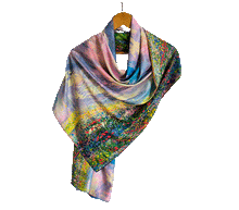 Naložite sliko v pregledovalnik galerije, obojestranski ženski šal poletni šali modni sal pisani sali cvetlice prehodni sal viskoza svila barvit ženski šali moda udoben šal mehek obojestranski sal jesenski šal cvetlični ženski šal