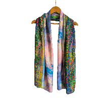 Naložite sliko v pregledovalnik galerije, obojestranski ženski šal poletni šali modni sal pisani sali cvetlice prehodni sal viskoza svila barvit ženski šali moda udoben šal mehek obojestranski sal jesenski šal cvetlični ženski šal