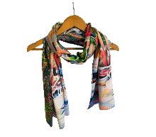 Naložite sliko v pregledovalnik galerije, obojestranski ženski šal poletni šali modni sal pisani sali cvetlice prehodni sal viskoza svila barvit ženski šali moda udoben šal mehek obojestranski sal jesenski šal cvetlični ženski šal