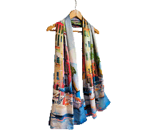 Naložite sliko v pregledovalnik galerije, obojestranski ženski šal poletni šali modni sal pisani sali cvetlice prehodni sal viskoza svila barvit ženski šali moda udoben šal mehek obojestranski sal jesenski šal cvetlični ženski šal