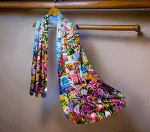 Naložite sliko v pregledovalnik galerije, obojestranski ženski šal poletni šali modni sal pisani sali cvetlice prehodni sal viskoza svila barvit ženski šali moda udoben šal mehek obojestranski sal jesenski šal cvetlični ženski šal