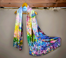 Naložite sliko v pregledovalnik galerije, obojestranski ženski šal poletni šali modni sal pisani sali cvetlice prehodni sal viskoza svila barvit ženski šali moda udoben šal mehek obojestranski sal jesenski šal cvetlični ženski šal