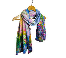 Naložite sliko v pregledovalnik galerije, obojestranski ženski šal poletni šali modni sal pisani sali cvetlice prehodni sal viskoza svila barvit ženski šali moda udoben šal mehek obojestranski sal jesenski šal cvetlični ženski šal