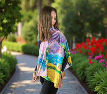 Naložite sliko v pregledovalnik galerije, obojestranski ženski šal poletni šali modni sal pisani sali cvetlice prehodni sal viskoza svila barvit ženski šali moda udoben šal mehek obojestranski sal jesenski šal cvetlični ženski šal sivka