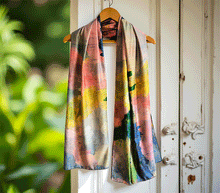 Naložite sliko v pregledovalnik galerije, obojestranski ženski šal poletni šali modni sal pisani sali cvetlice prehodni sal viskoza svila barvit ženski šali moda udoben šal mehek obojestranski sal jesenski šal cvetlični ženski šal