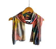 Naložite sliko v pregledovalnik galerije, obojestranski ženski šal poletni šali modni sal pisani sali cvetlice prehodni sal viskoza svila barvit ženski šali moda udoben šal mehek obojestranski sal jesenski šal cvetlični ženski šal