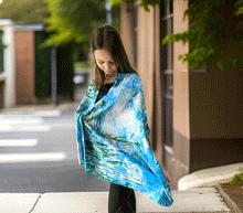 Naložite sliko v pregledovalnik galerije, obojestranski ženski šal poletni šali modni sal pisani sali cvetlice prehodni sal viskoza svila barvit ženski šali moda udoben šal mehek obojestranski sal jesenski šal cvetlični ženski šal poletni šal