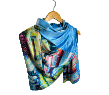 Naložite sliko v pregledovalnik galerije, obojestranski ženski šal poletni šali modni sal pisani sali cvetlice prehodni sal viskoza svila barvit ženski šali moda udoben šal mehek obojestranski sal jesenski šal cvetlični ženski šal poletni šal