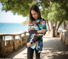 Naložite sliko v pregledovalnik galerije, obojestranski ženski šal poletni šali modni sal pisani sali cvetlice prehodni sal viskoza svila barvit ženski šali moda udoben šal mehek obojestranski sal jesenski šal ženski šal moda zvezde