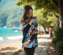 Naložite sliko v pregledovalnik galerije, obojestranski ženski šal poletni šali modni sal pisani sali cvetlice prehodni sal viskoza svila barvit ženski šali moda udoben šal mehek obojestranski sal jesenski šal ženski šal moda zvezde