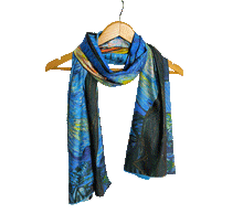 Naložite sliko v pregledovalnik galerije, obojestranski ženski šal poletni šali modni sal pisani sali cvetlice prehodni sal viskoza svila barvit ženski šali moda udoben šal mehek obojestranski sal jesenski šal ženski šal moda zvezde