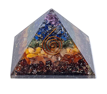 Naložite sliko v pregledovalnik galerije, orgonit piramida cakre zaščita zascita elektromagnetno sevanje orgonit piramida čakre spirala kristali poldragi kamni piramide piramida moč moc cakra cakre orgonit čakra piramida orgonit elektrosmog