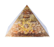 Naložite sliko v pregledovalnik galerije, orgonit piramida sončev kamen kristali zaščita zascita elektromagnetno sevanje orgonit piramida kristali soncev kamen spirala kristali poldragi kamni piramide piramida moč moc orgonit piramida orgonit elektrosmog
