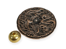 Naložite sliko v pregledovalnik galerije, podstavek za dišeče palčke stojalo za dišeče palčke stojalo za kadila podstavek za dišeče stožce iz kovine simbol zmaj simbol feniks stojalo za dišeče stožce