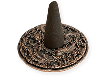 Naložite sliko v pregledovalnik galerije, podstavek za dišeče palčke stojalo za dišeče palčke stojalo za kadila podstavek za dišeče stožce iz kovine simbol zmaj simbol feniks stojalo za dišeče stožce