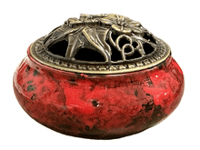 Naložite sliko v pregledovalnik galerije, podstavek za dišeče stožce stojalo za dišeče stožce stojalo za kadila podstavek za dišeče stožce iz keramike