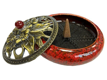 Naložite sliko v pregledovalnik galerije, podstavek za dišeče stožce stojalo za dišeče stožce stojalo za kadila podstavek za dišeče stožce iz keramike