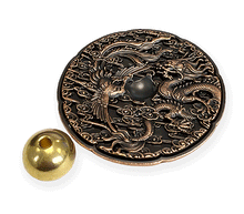 Naložite sliko v pregledovalnik galerije, podstavek za dišeče palčke stojalo za dišeče palčke stojalo za kadila podstavek za dišeče stožce iz kovine simbol zmaj simbol feniks stojalo za dišeče stožce