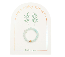 Naložite sliko v pregledovalnik galerije, prstan kristali glinenec prstan iz kristalov kristalni prstan nakit kristali elastični prstan elastičen prstan energetski nakit kamen glinenec